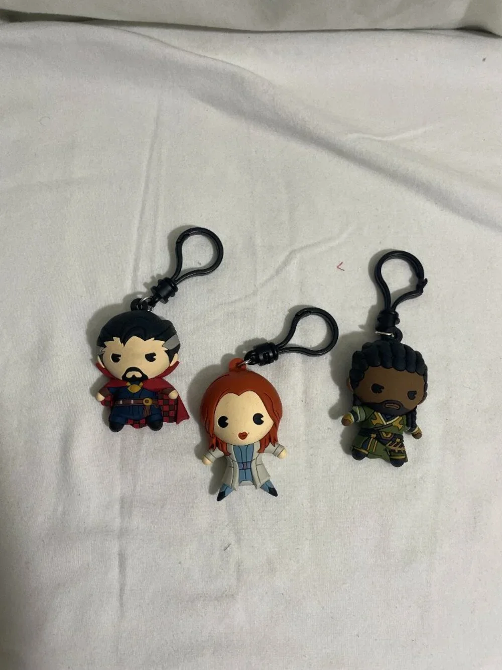 Marvel Doctor Strange Figural Bag Clips Lot of 3 Christine Palmer Mordo